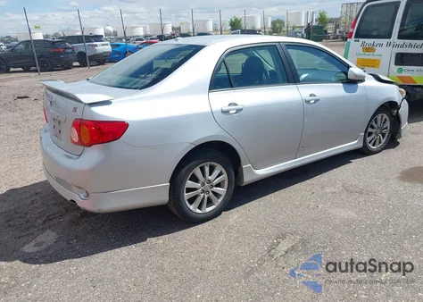2009 Toyota Corolla Base from USA, damaged, VIN 2T1BU40E49C186502